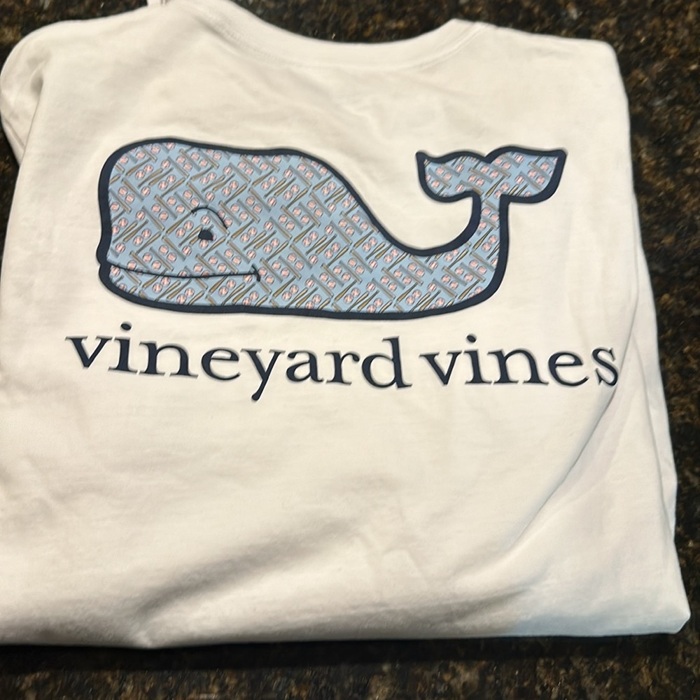 Vineyard Vines Baseball Youth L long sleeve shirt